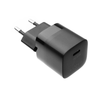 Ładowarka i akumulator FIXED Ładowarka Sieciowa USB-C Travel Charger 30W czarny FIXC30M-C-BK
